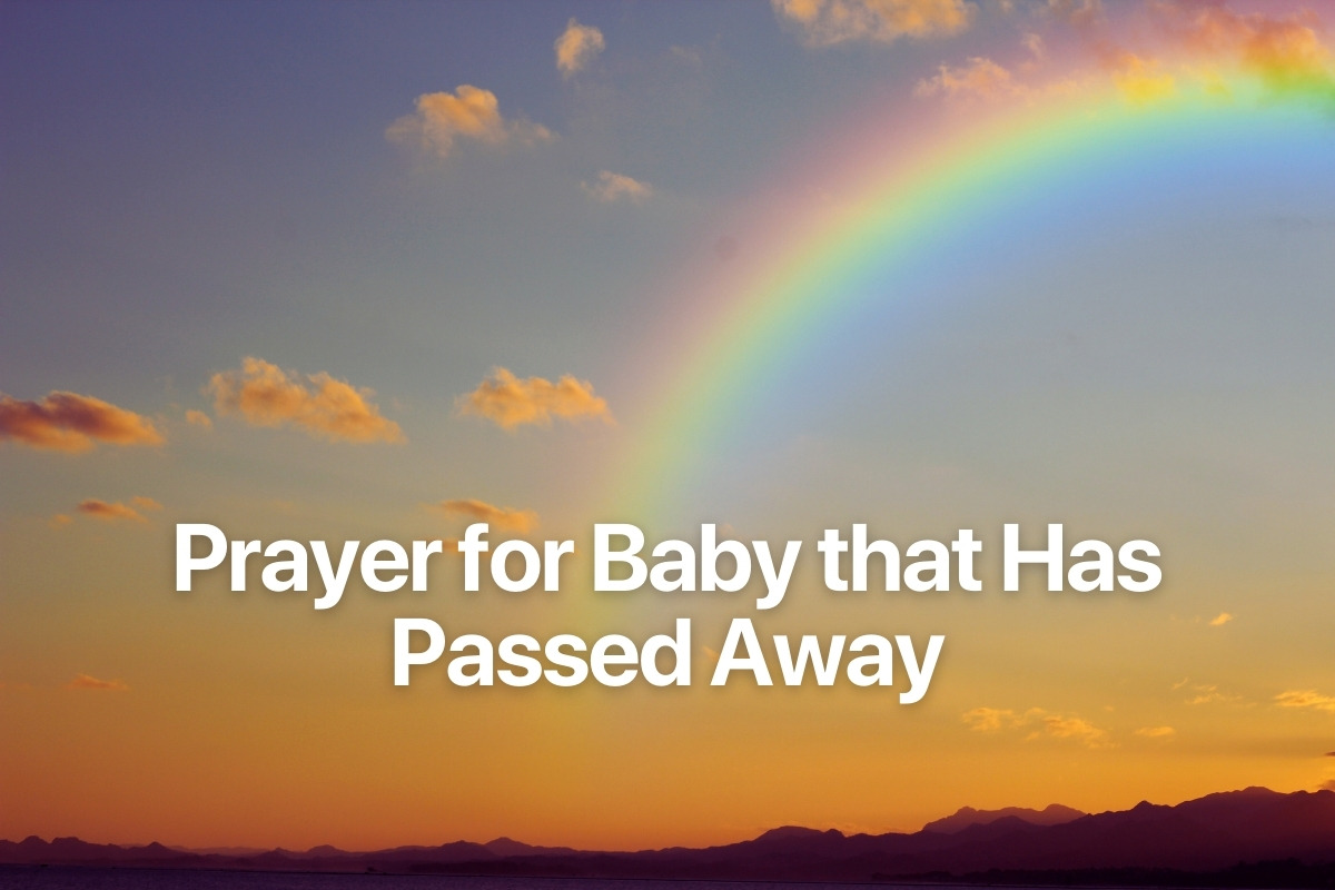 Prayer for Baby that Has Passed Away