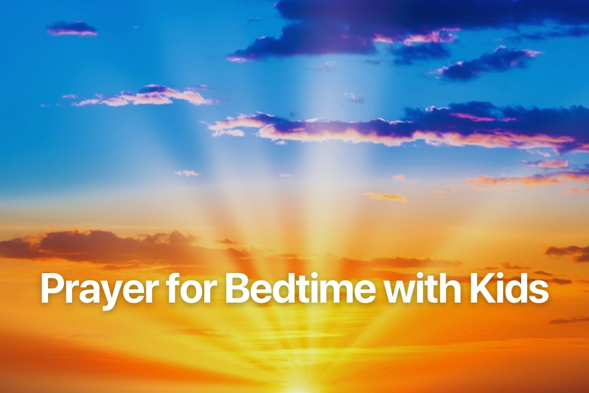 Prayer for Bedtime with Kids