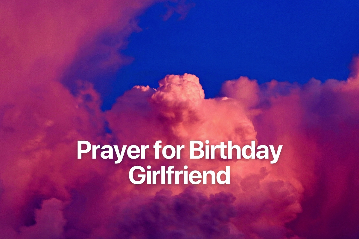 Prayer for Birthday Girlfriend