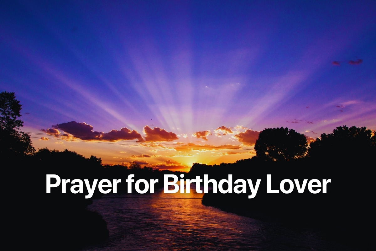 Prayer for Birthday Lover