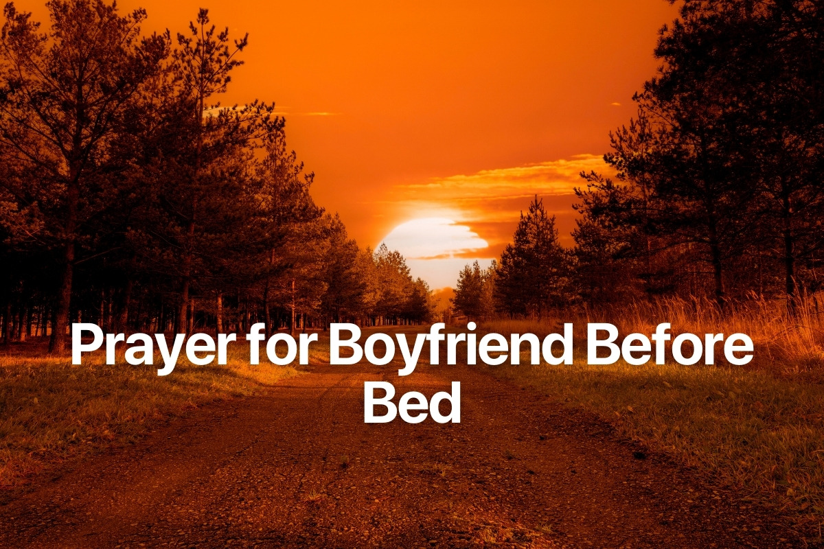 Prayer for Boyfriend Before Bed
