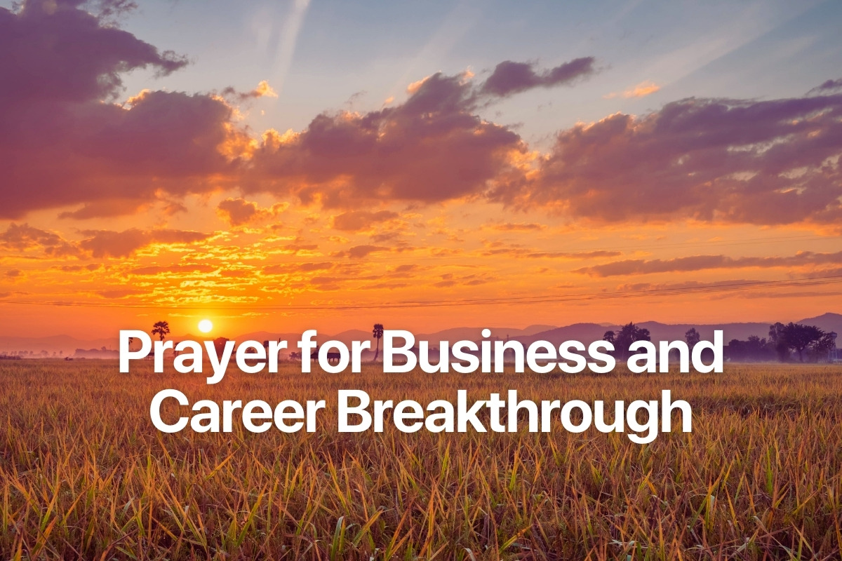 Prayer for Business and Career Breakthrough