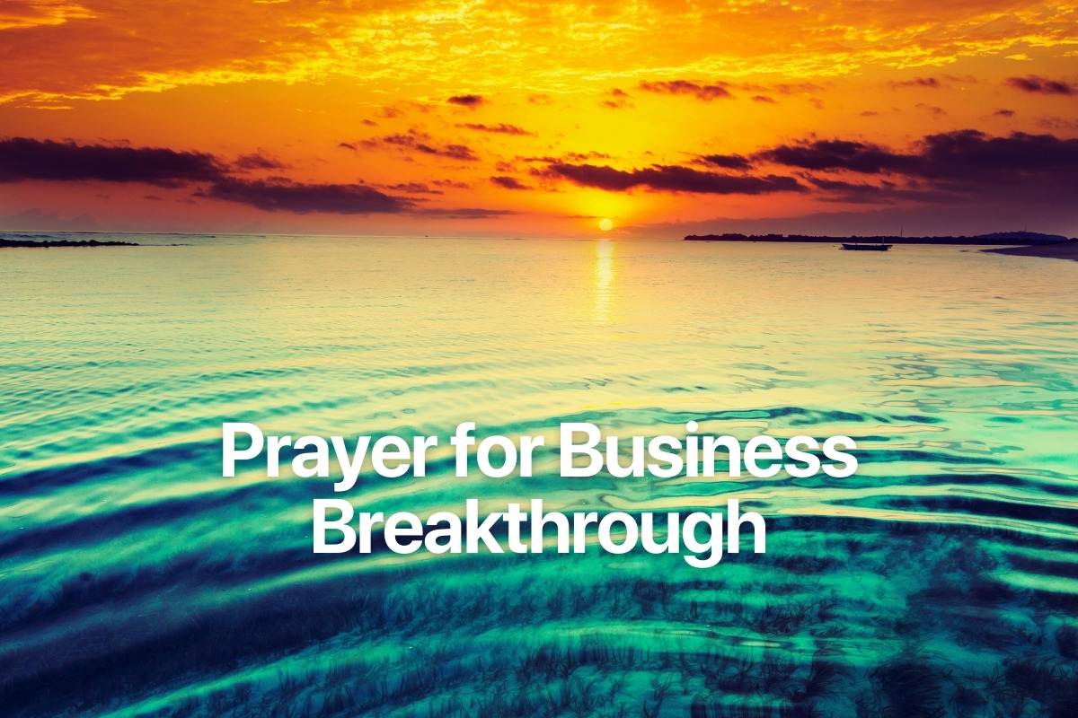 Prayer for Business Breakthrough