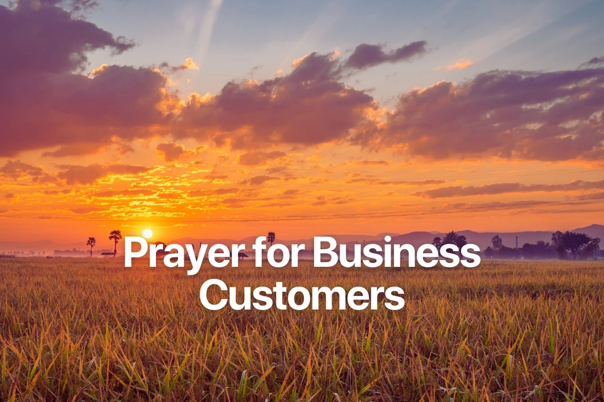 Prayer for Business Customers