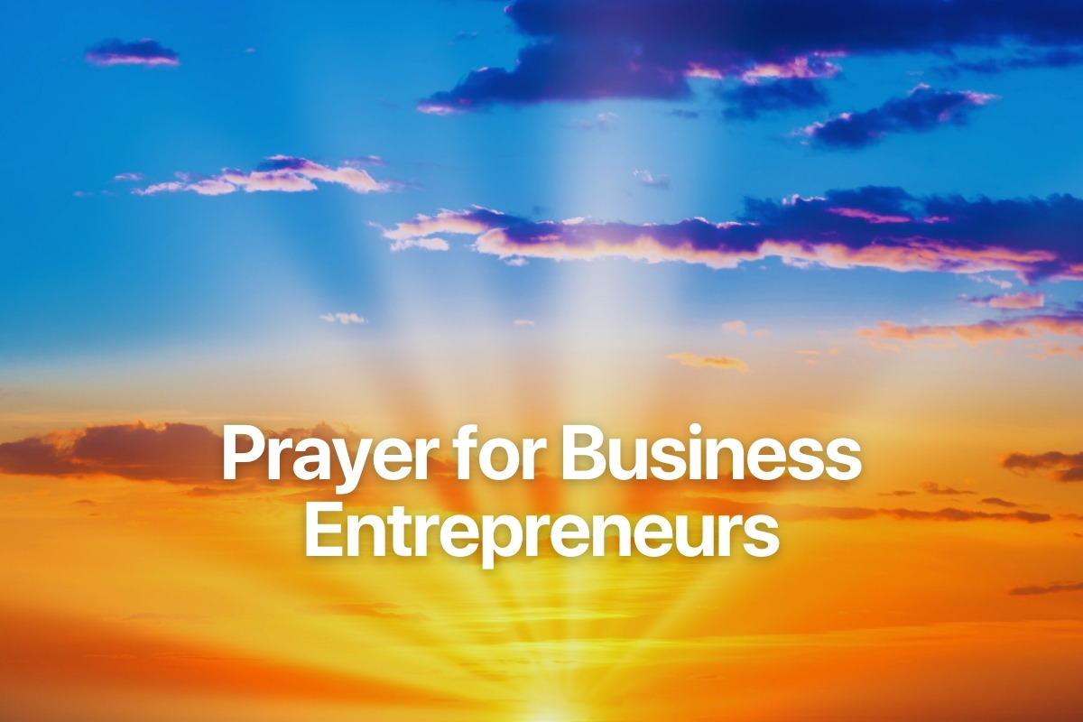 Prayer for Business Entrepreneurs