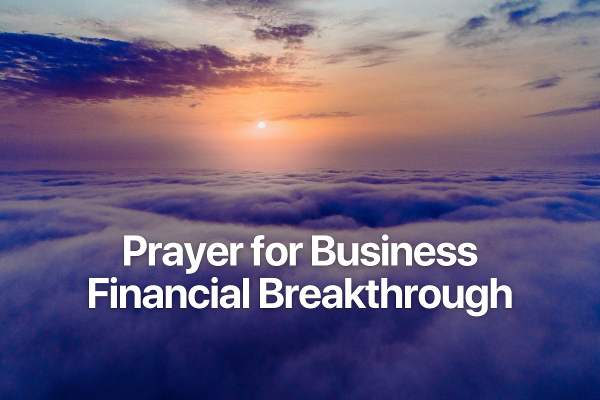 Prayer for Business Financial Breakthrough