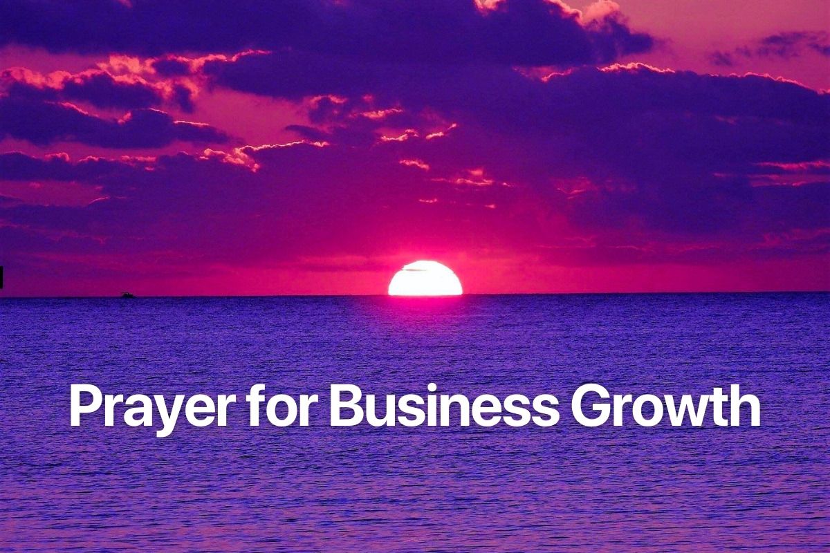 Prayer for Business Growth