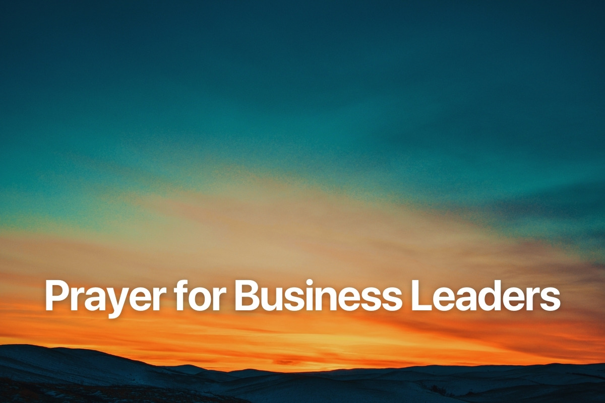Prayer for Business Leaders