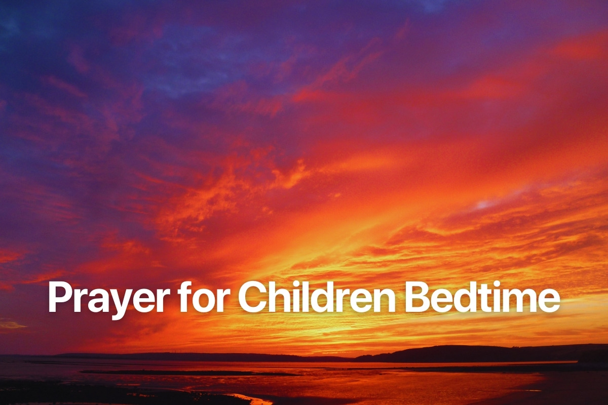 Prayer for Children Bedtime