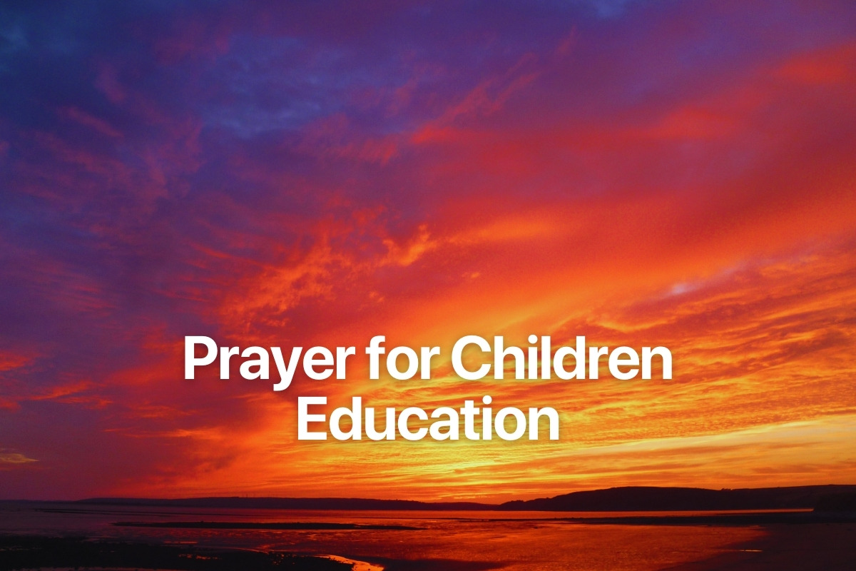 Prayer for Children Education