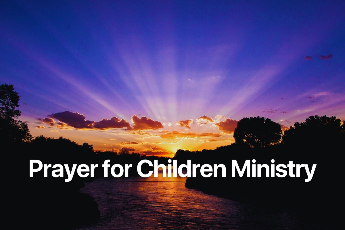 Prayer for Children Ministry
