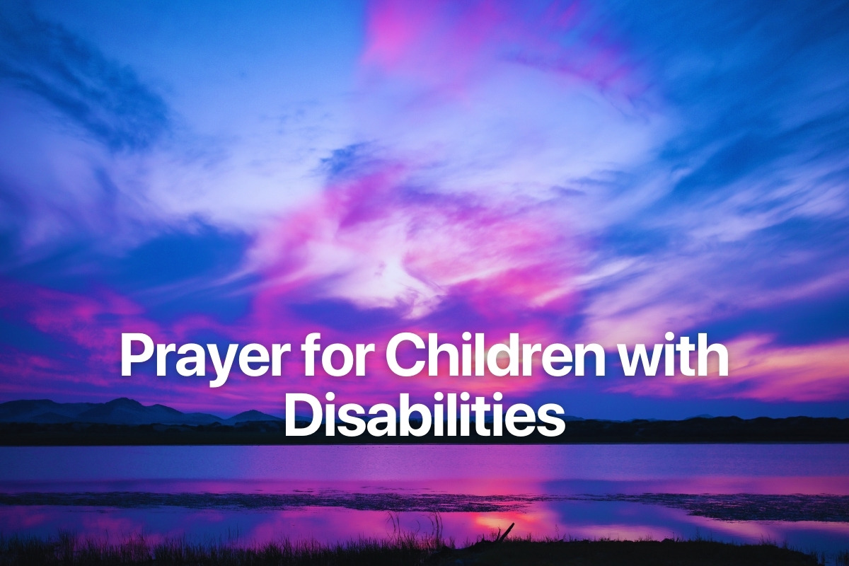 Prayer for Children with Disabilities