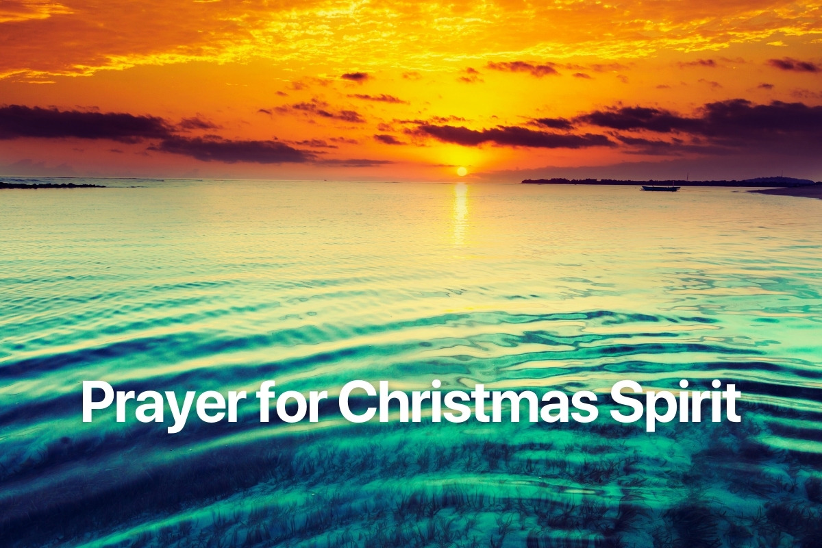 Prayer for Christmas Spirit
