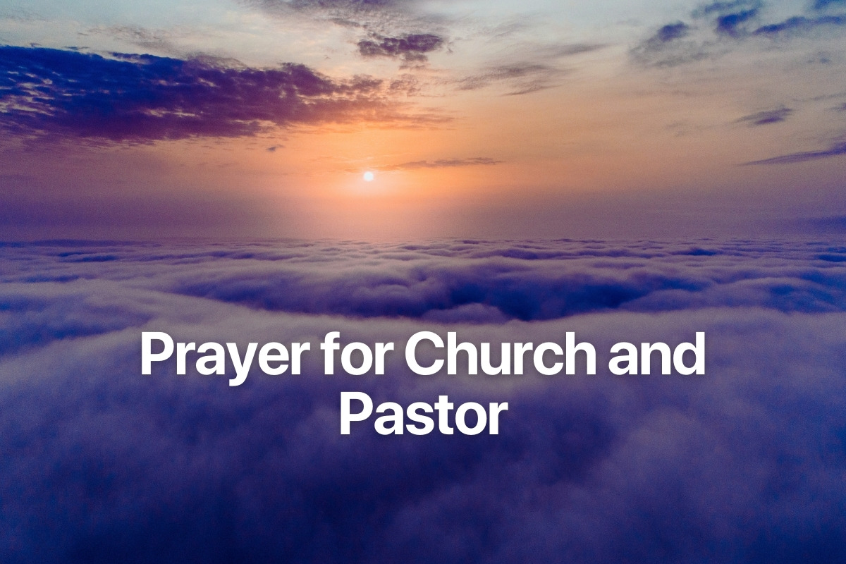 Prayer for Church and Pastor