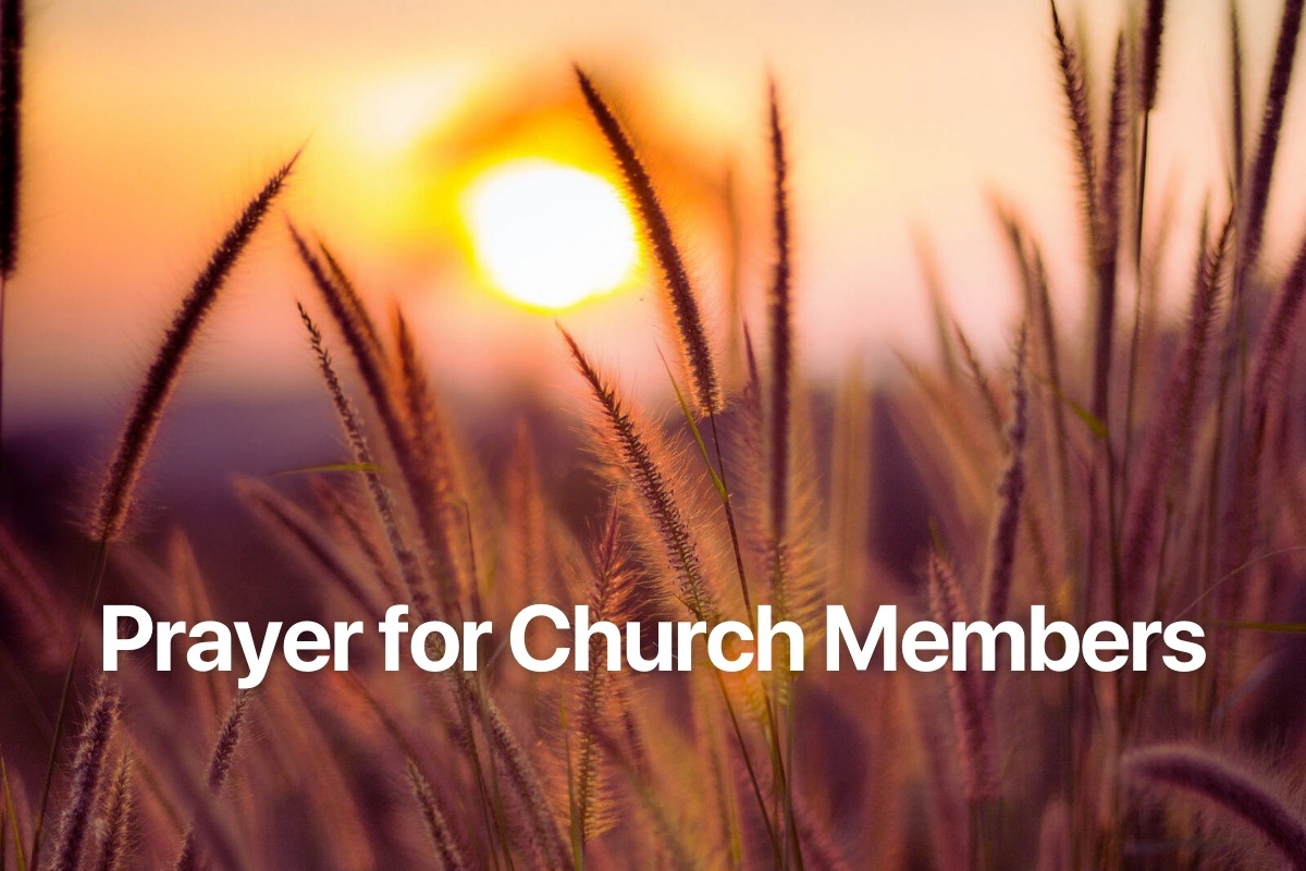 Prayer for Church Members