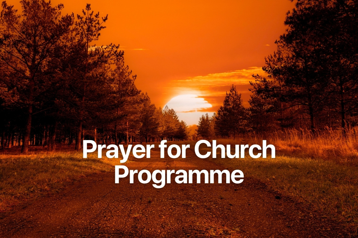 Prayer for Church Programme
