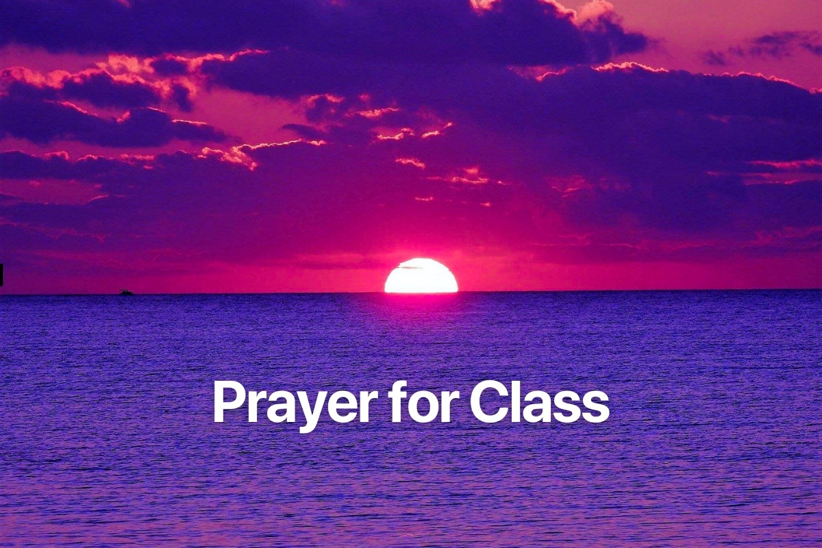 Prayer for Class
