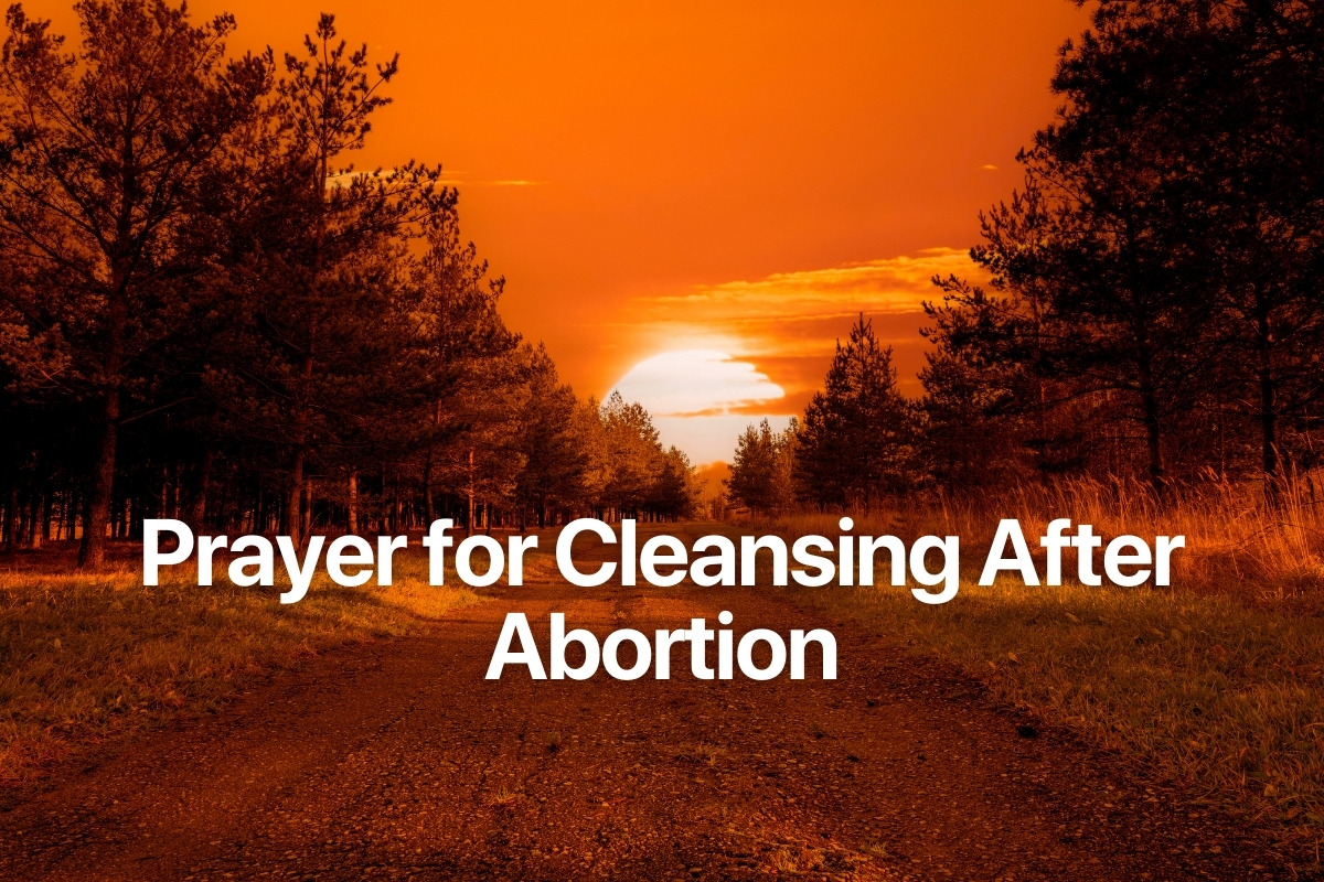 Prayer for Cleansing After Abortion