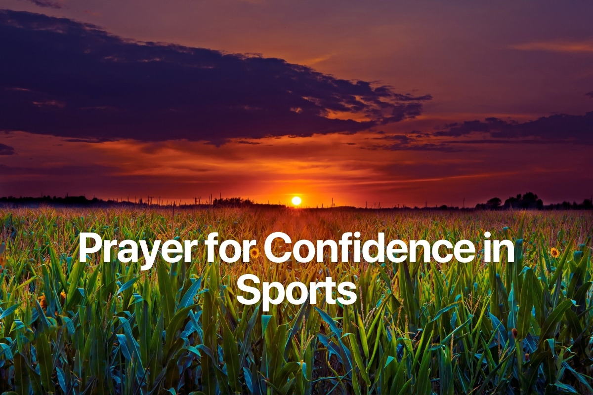 Prayer for Confidence in Sports