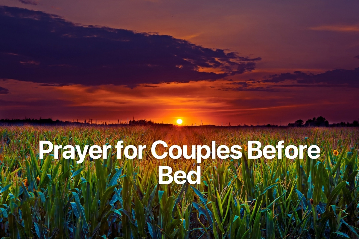 Prayer for Couples Before Bed