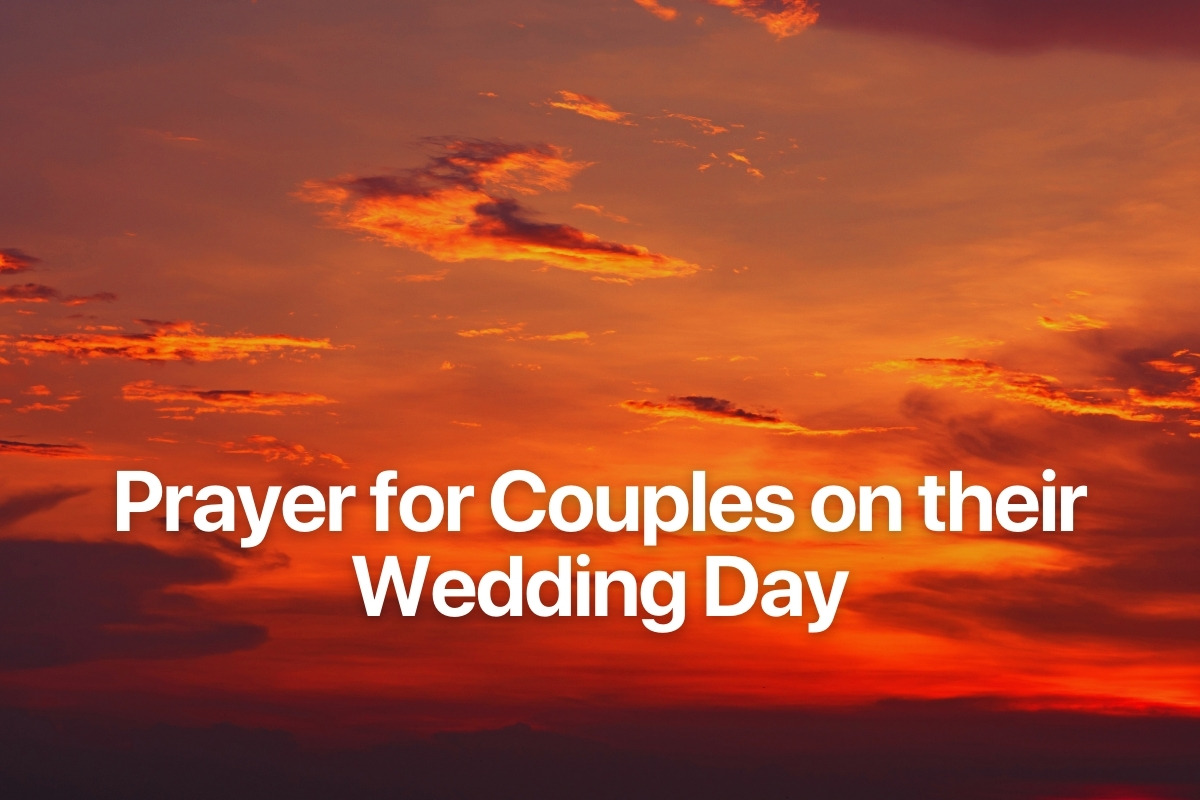 Prayer for Couples on their Wedding Day