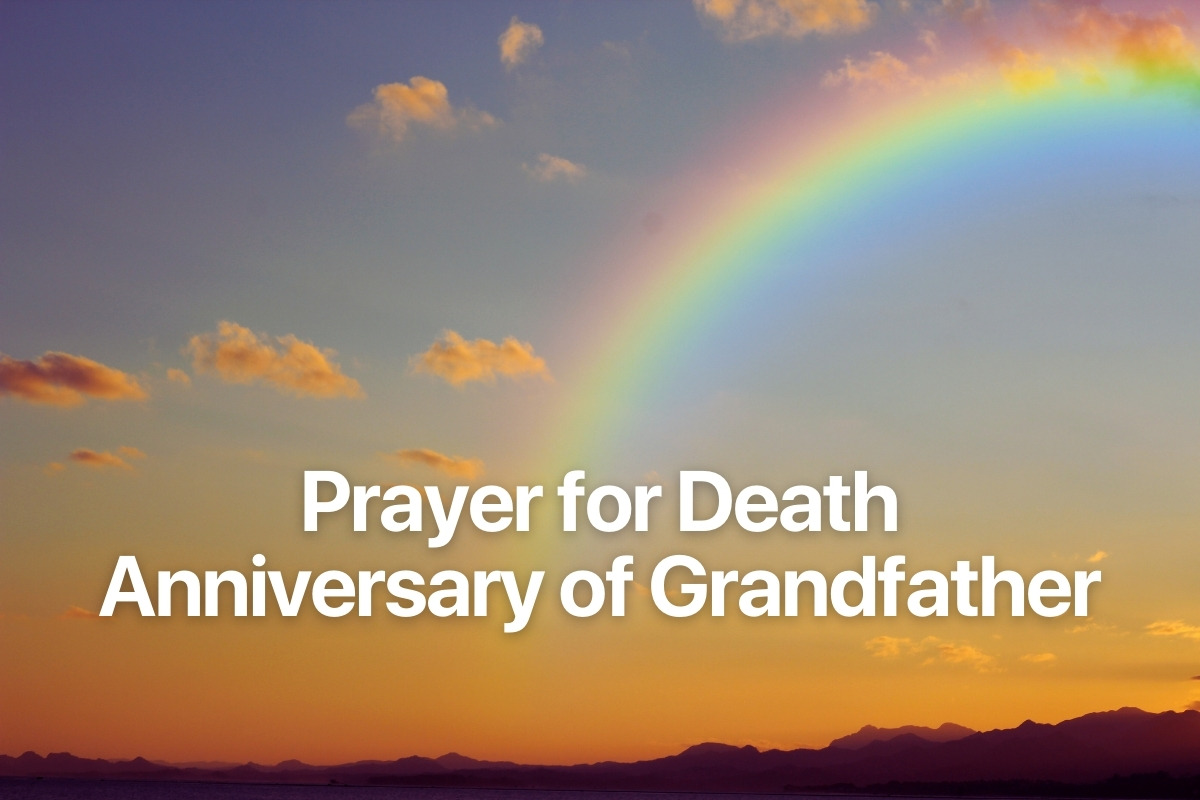 Prayer for Death Anniversary of Grandfather