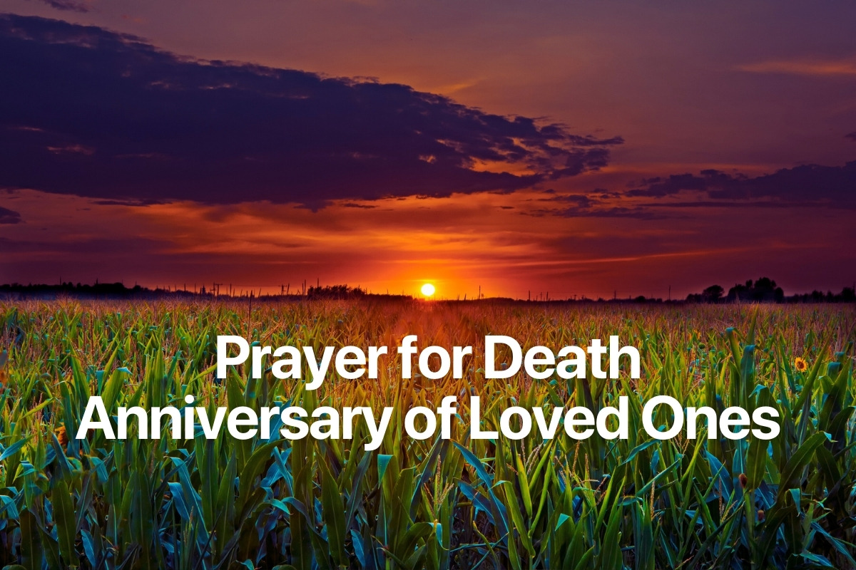 Prayer for Death Anniversary of Loved Ones
