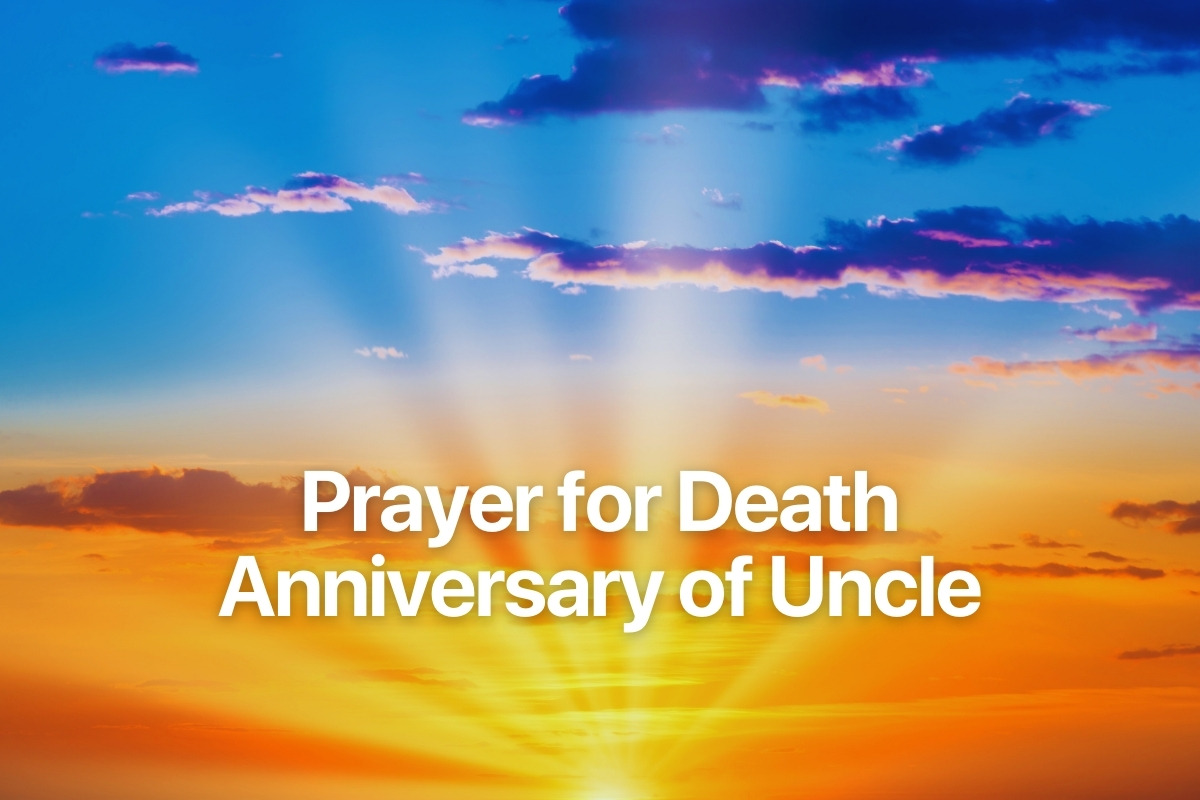 Prayer for Death Anniversary of Uncle