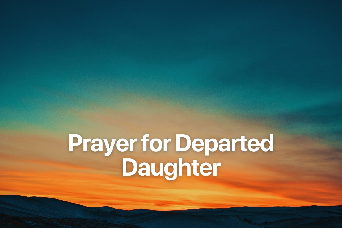 Prayer for Departed Daughter