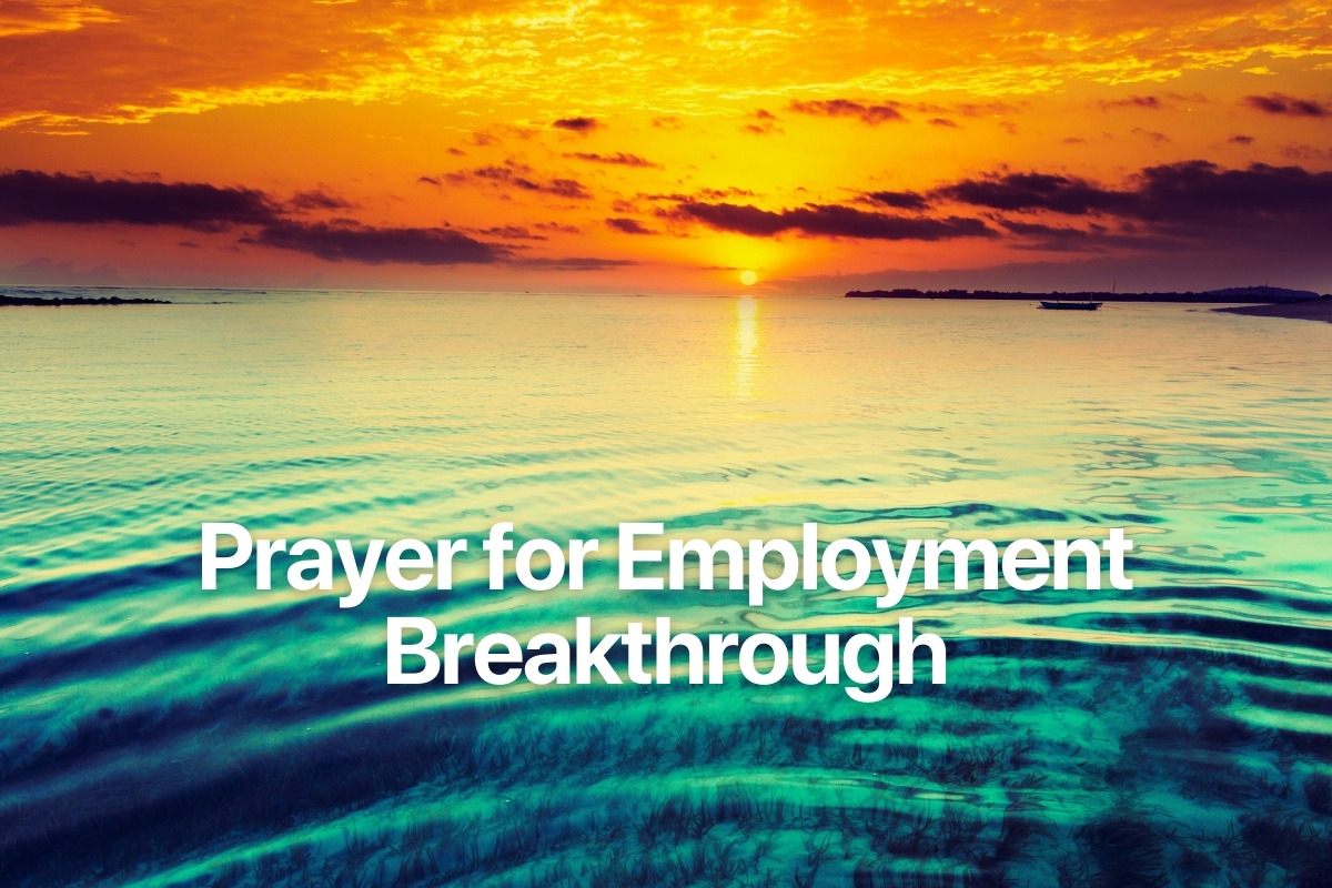Prayer for Employment Breakthrough