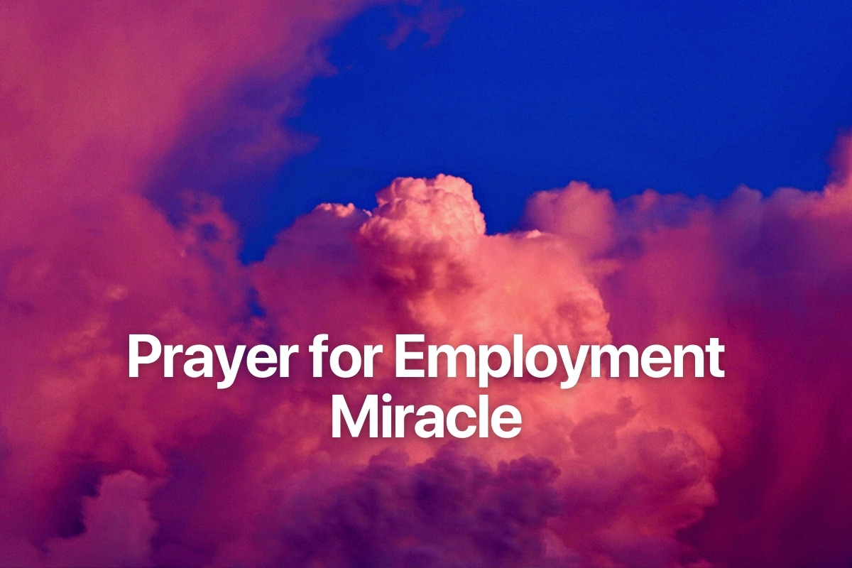 Prayer for Employment Miracle