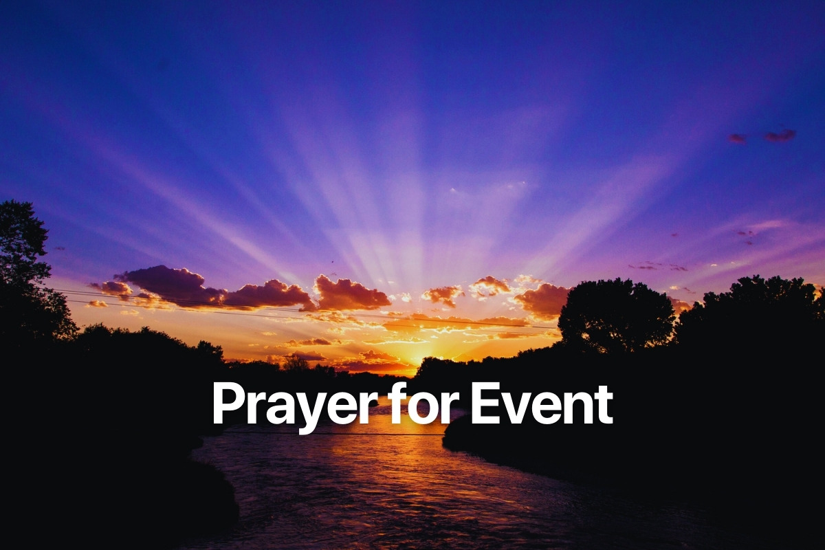 Prayer for Event