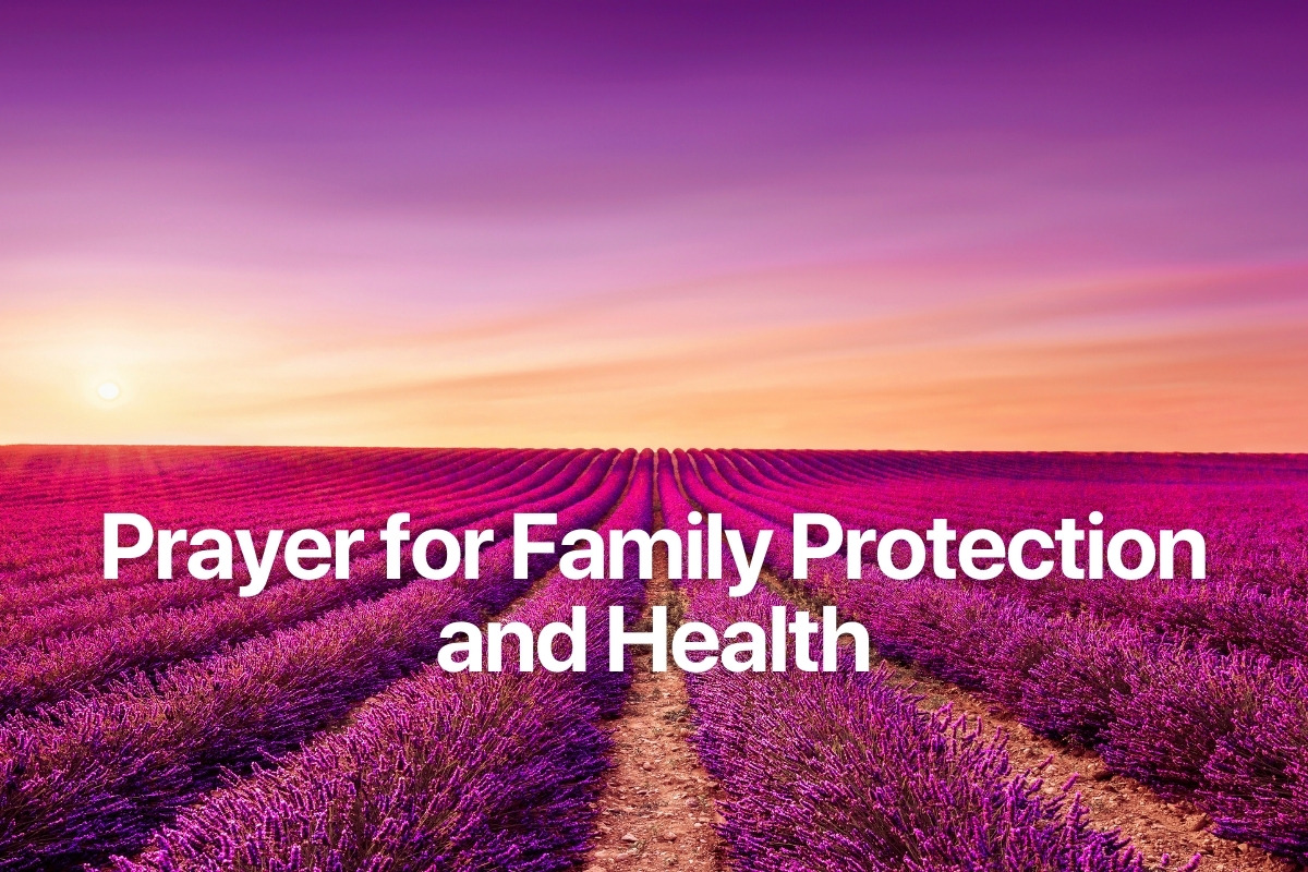 Prayer for Family Protection and Health