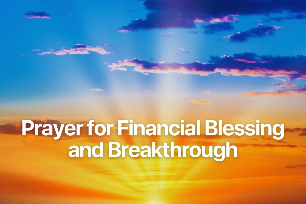 Prayer for Financial Blessing and Breakthrough