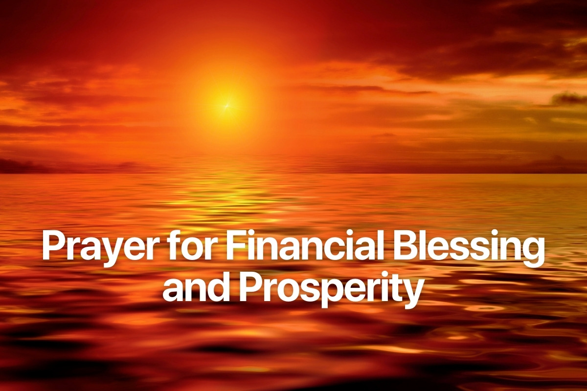 Prayer for Financial Blessing and Prosperity