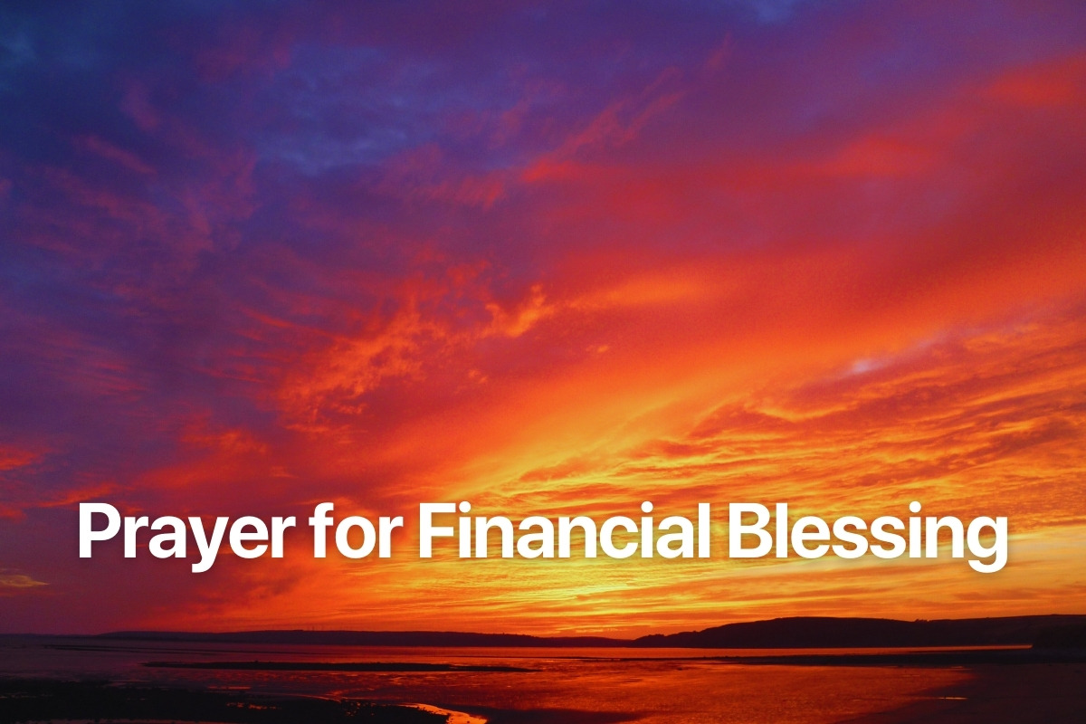 Prayer for Financial Blessing