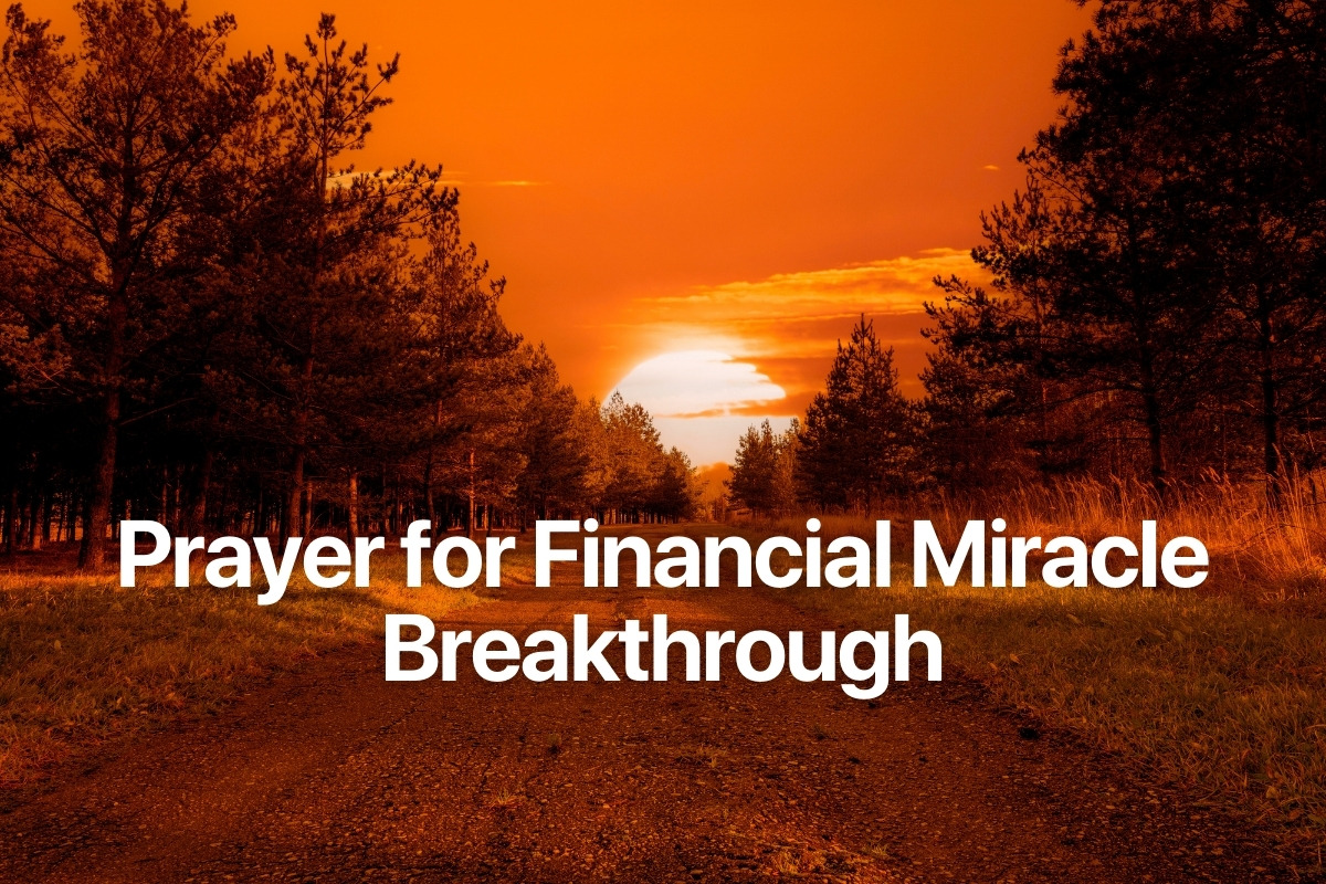 Prayer for Financial Miracle Breakthrough