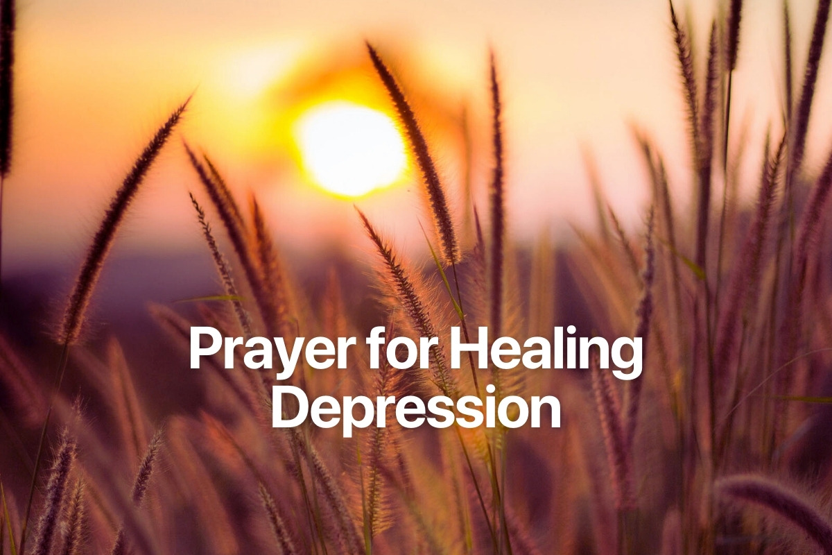 Prayer for Healing Depression