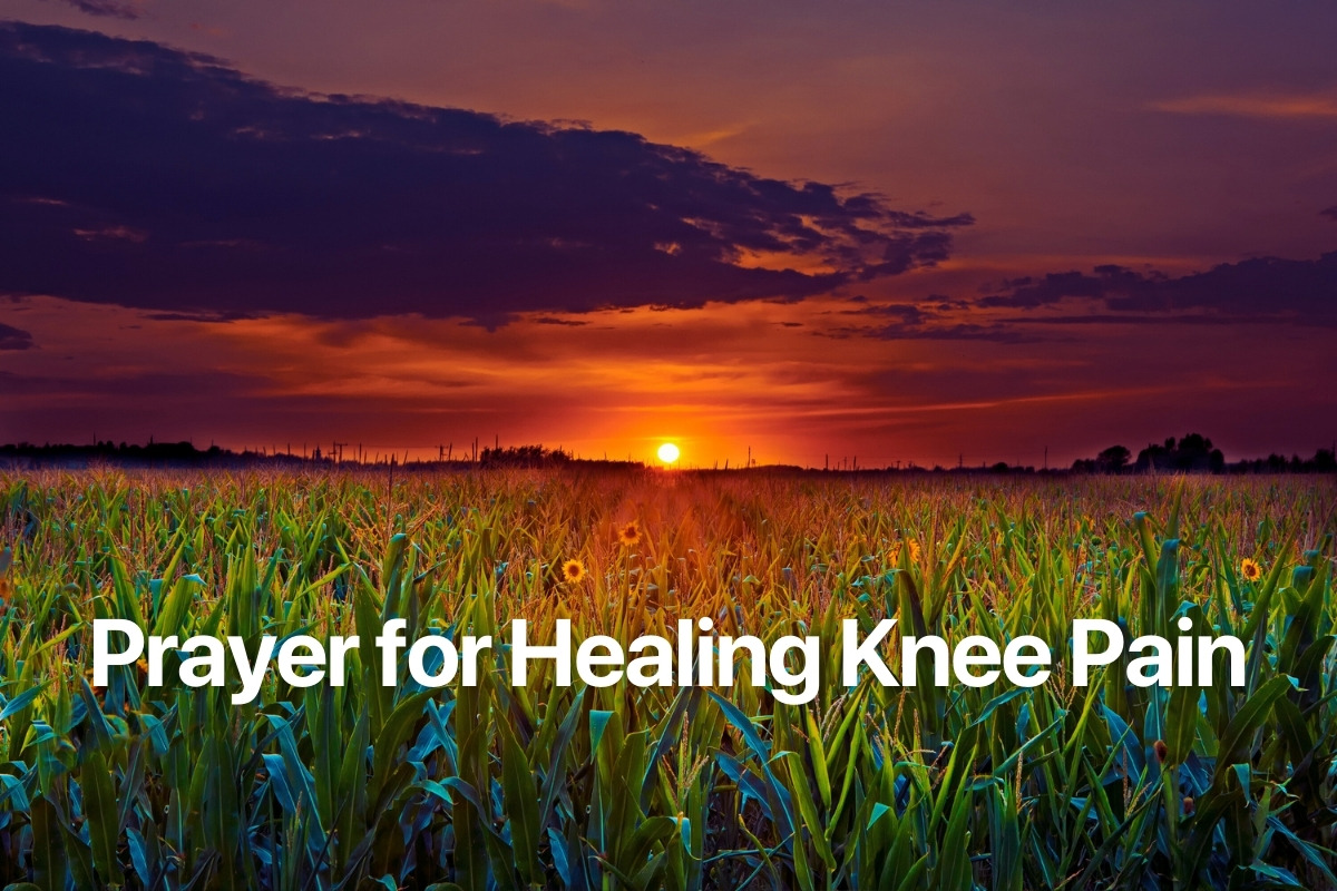 Prayer for Healing Knee Pain