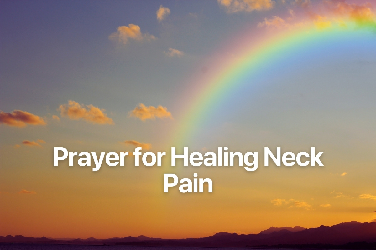 Prayer for Healing Neck Pain