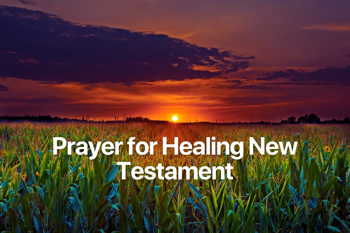Prayer for Healing New Testament