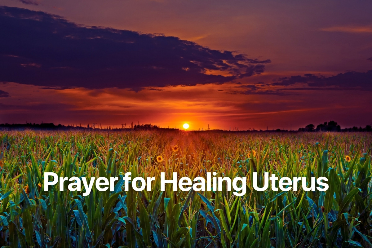 Prayer for Healing Uterus