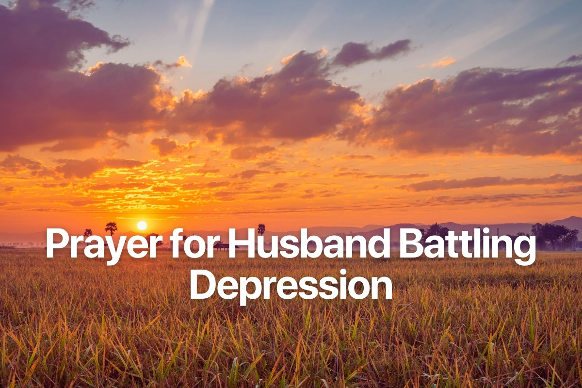 Prayer for Husband Battling Depression
