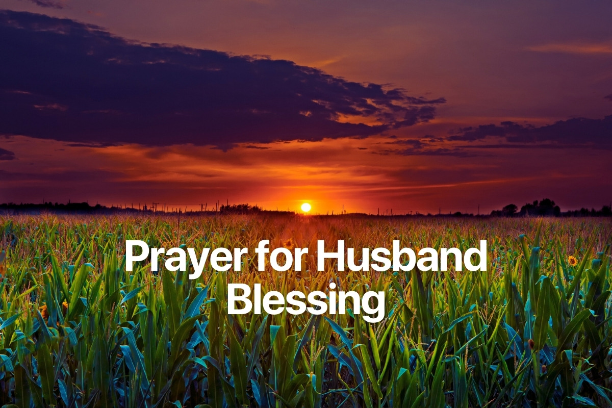 Prayer for Husband Blessing