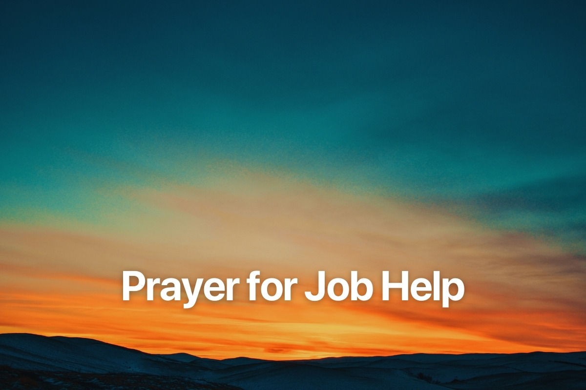 Prayer for Job Help