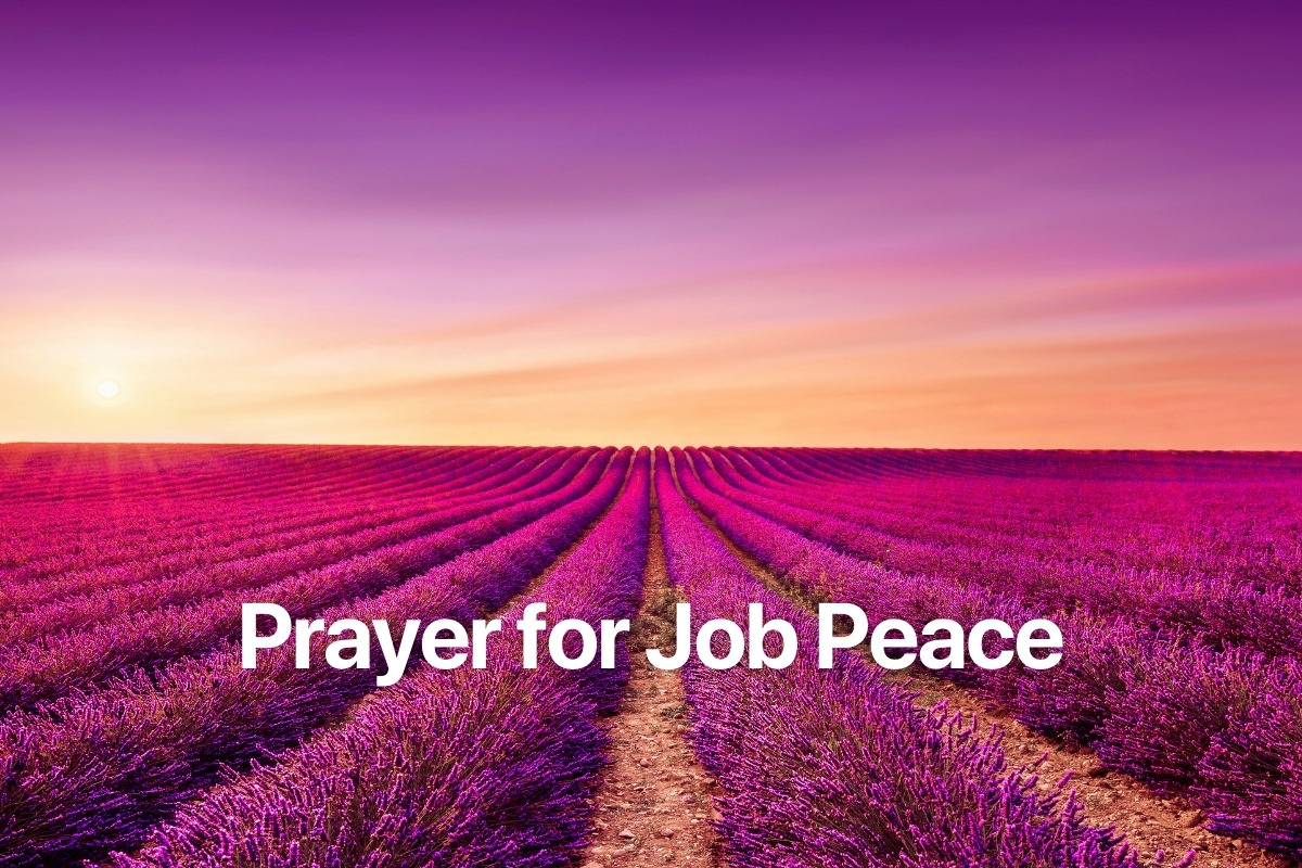 Prayer for Job Peace