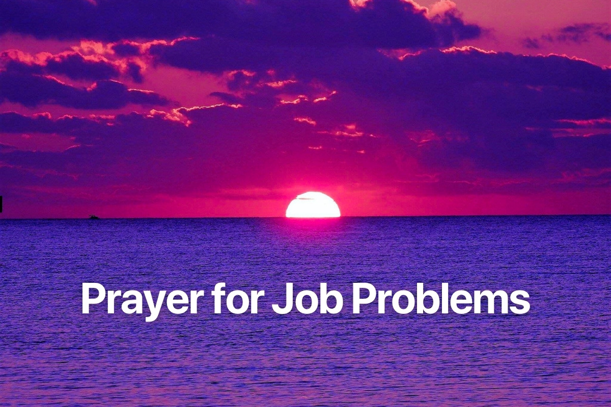 Prayer for Job Problems
