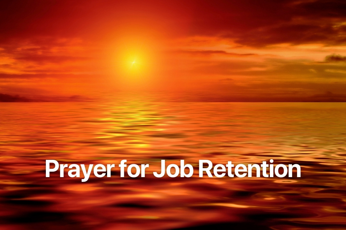Prayer for Job Retention