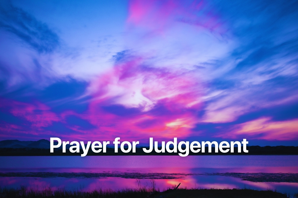 Prayer for Judgement