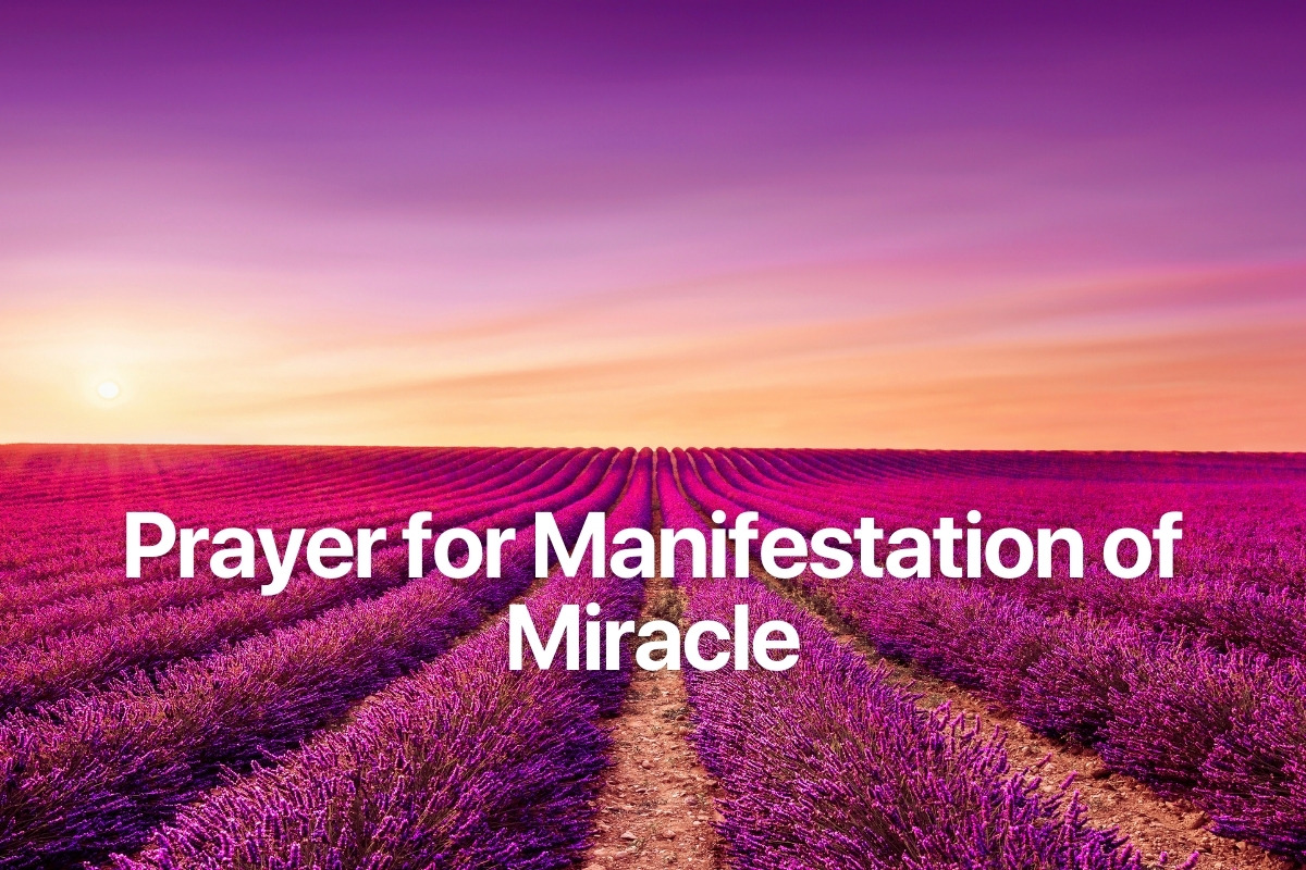 Prayer for Manifestation of Miracle